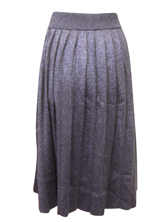Harper Ribbed Knife Pleat Skirt vendor-unknown