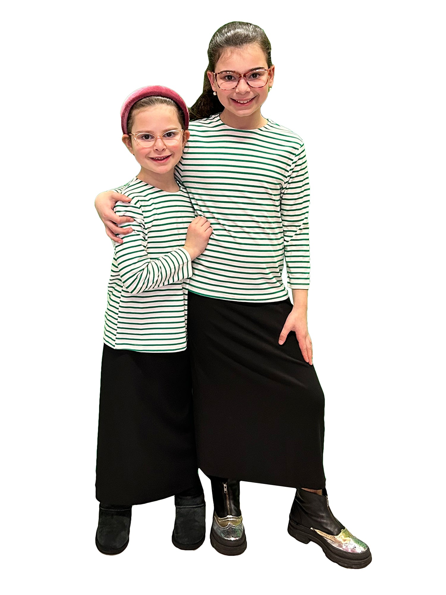 Portaqui Kids Ribbed Slinky Skirt - Skirts