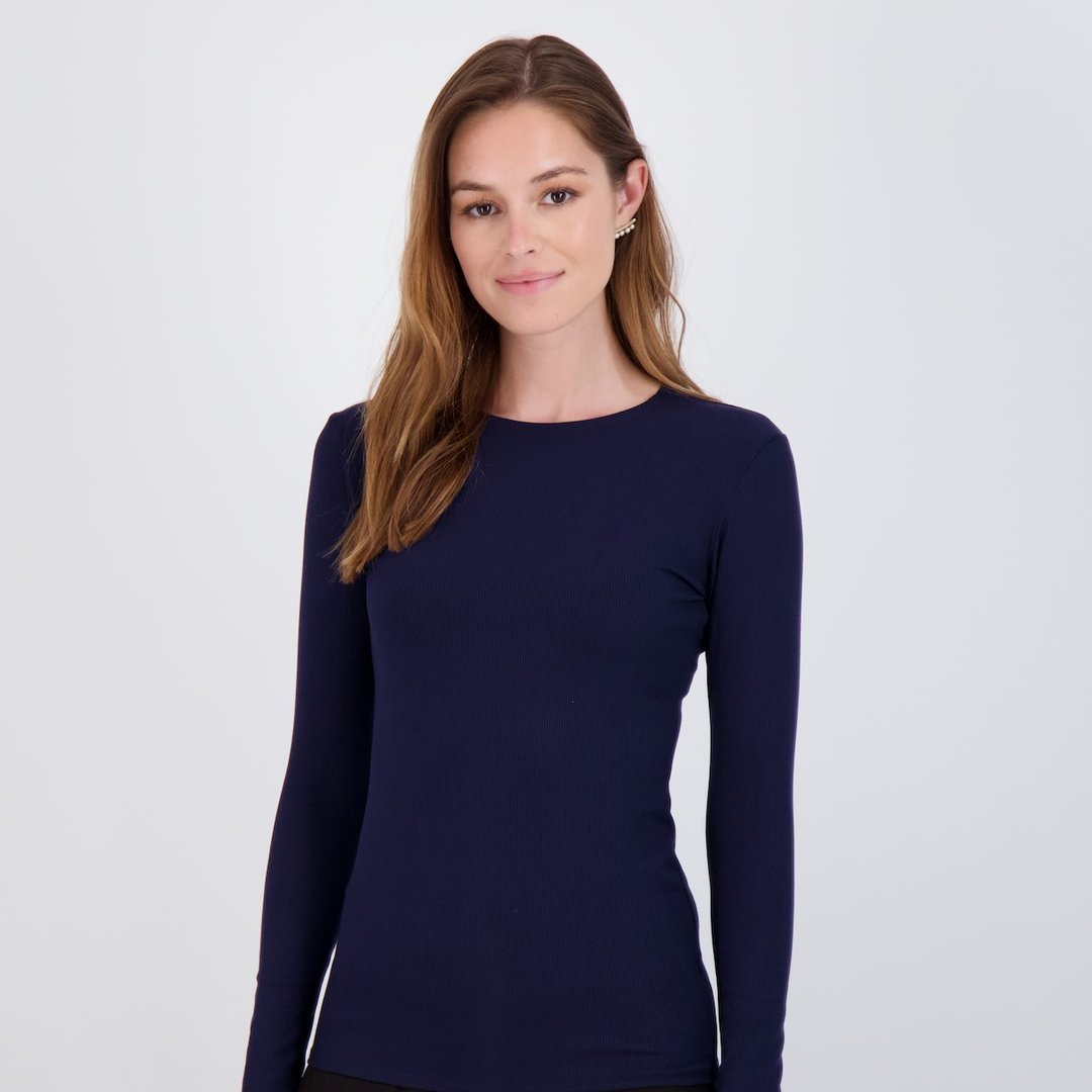 PBJ Ribbed Long Sleeve Top - Tops