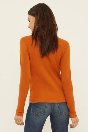 Three Dots Crewneck Long Sleeve Shirt