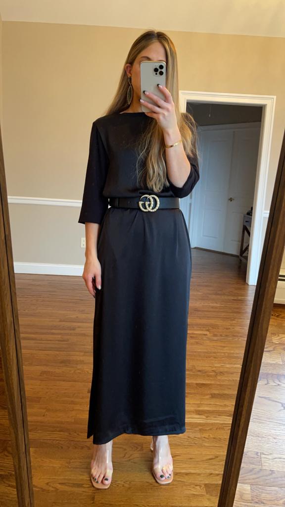 Third By Cee Silk Front Dress - Dresses