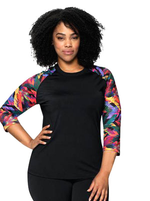 Hydrochic 3/4 Sleeve Swim Shirt Hydrochic