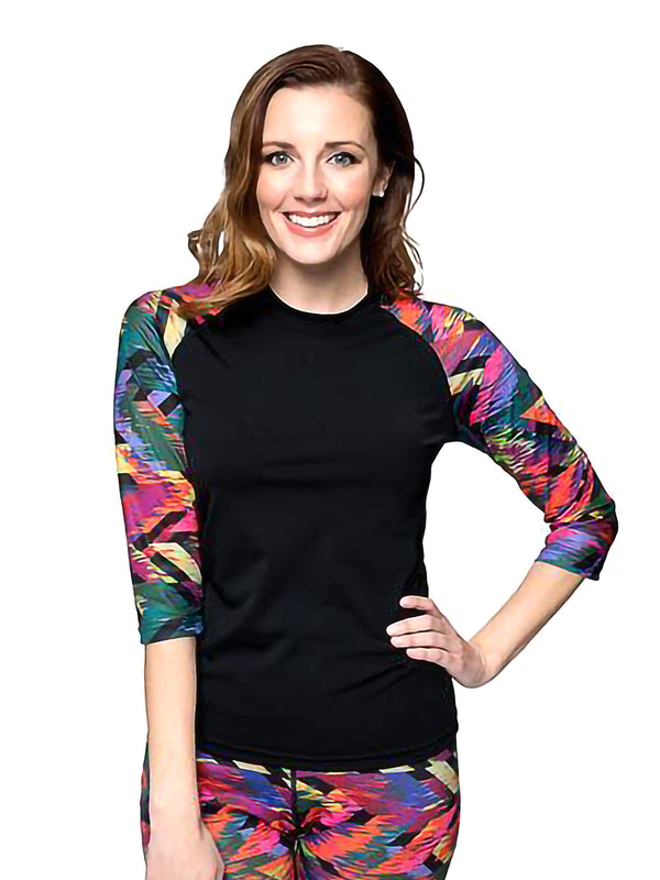 Hydrochic 3/4 Sleeve Swim Shirt Hydrochic