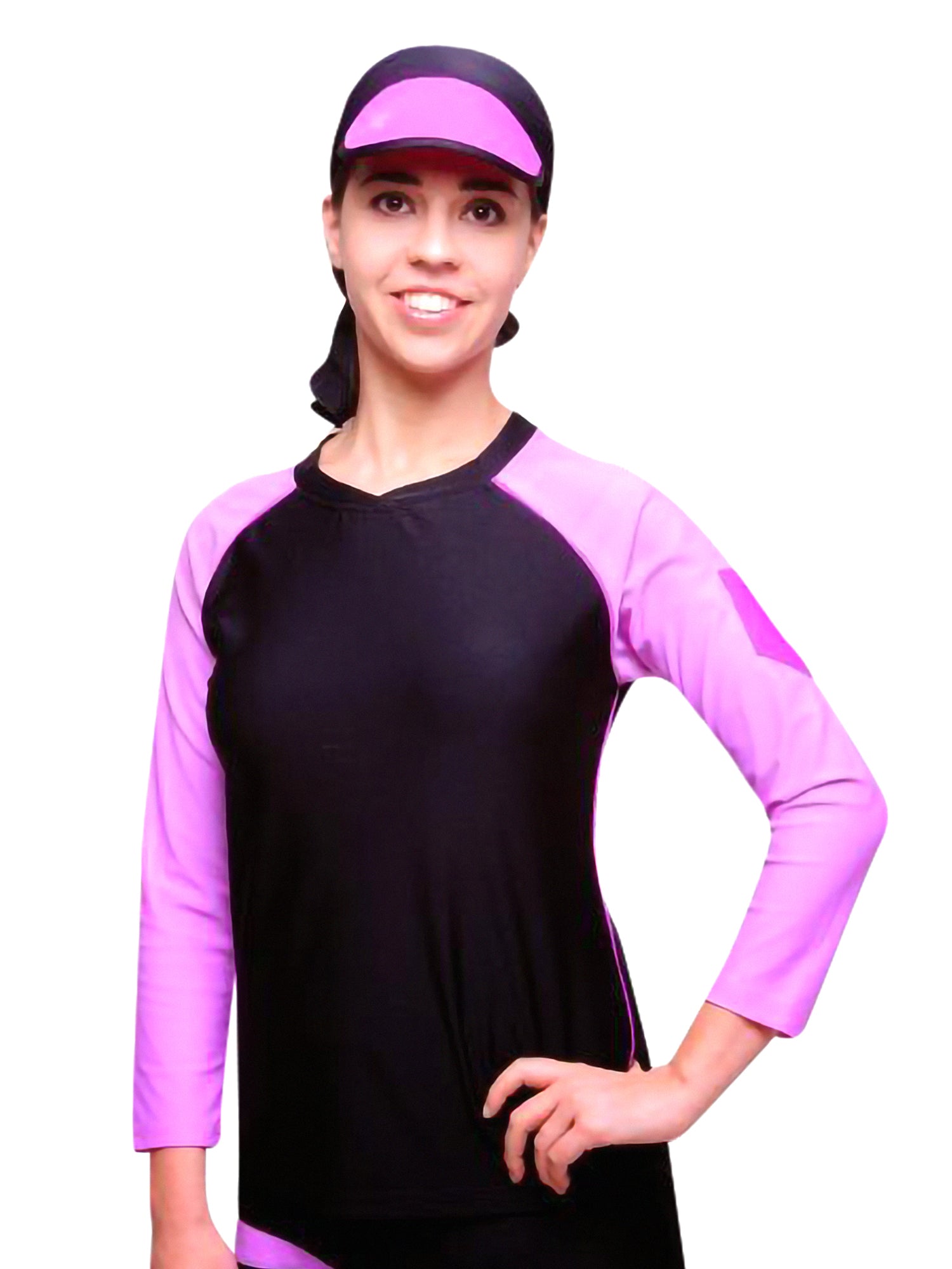 Hydrochic 3/4 Sleeve Pocket Swim Shirt Hydrochic