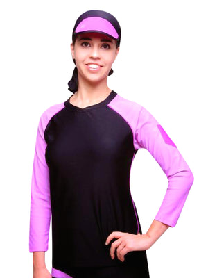 Hydrochic 3/4 Sleeve Pocket Swim Shirt Hydrochic