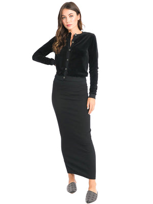 Hard Tail Velour Cardigan V-182 Hard Tail